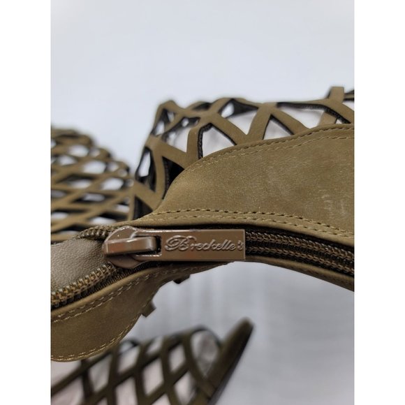 Breckelle’s Women Selena Boots Green 5.5 - Picture 5 of 6